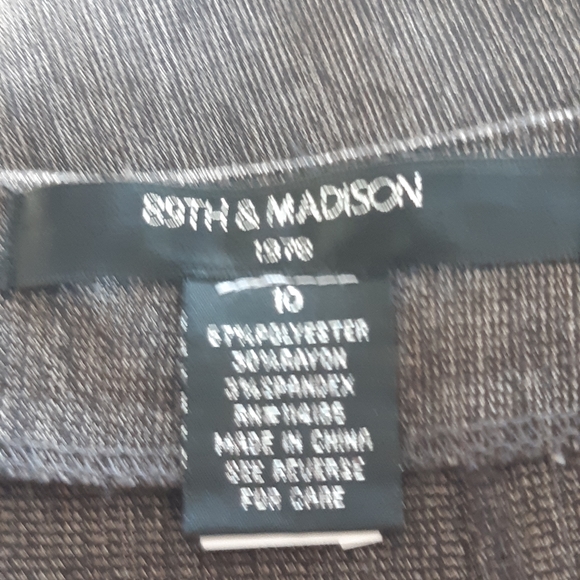 89TH Madison Pencil Skirt Size 10 - Picture 14 of 15